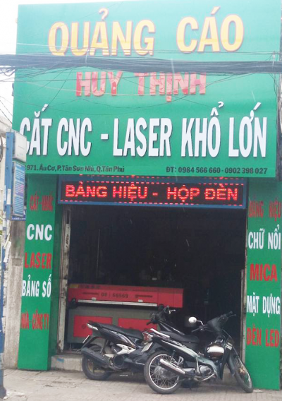 Cắt laser tại Tân Phú